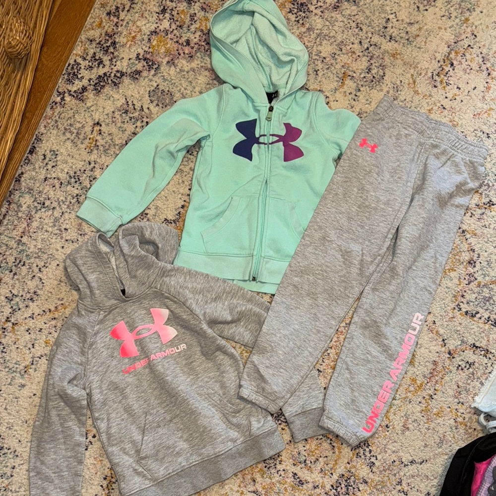 Under Armour Kids Hoodie and Sweatpants Set